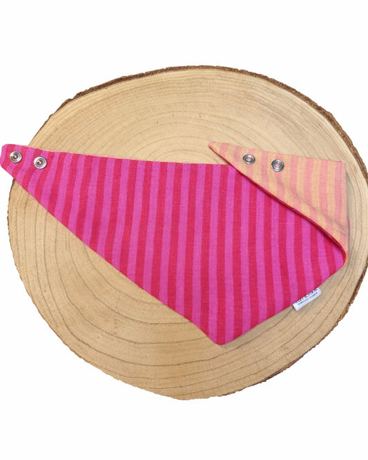 Wendehalstuch Musselin „Summer Stripe“ HU 27-33cm